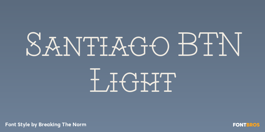 Santiago BTN Light Poster