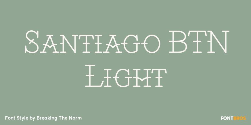 Santiago BTN Light Poster