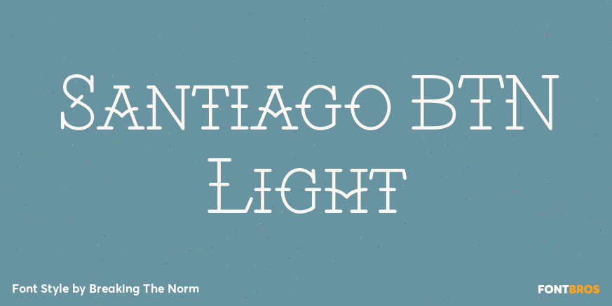 Santiago BTN Light Poster