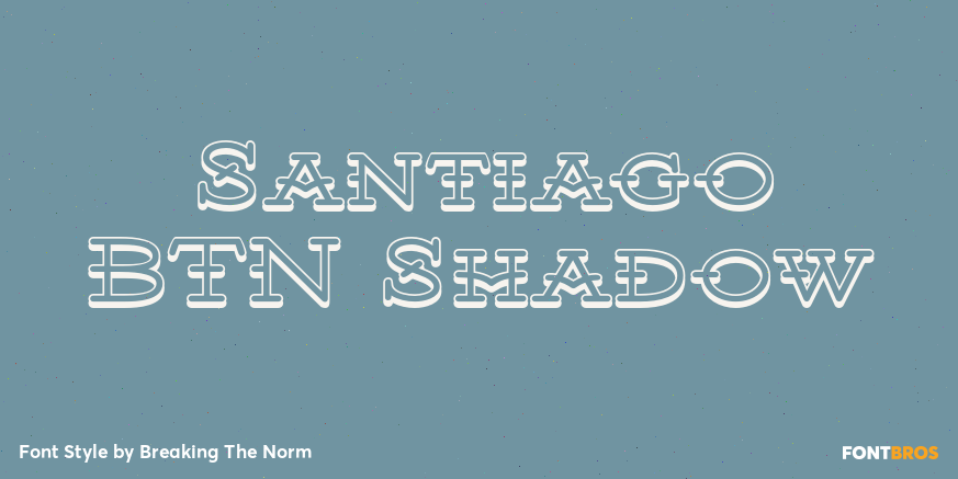 Santiago BTN Shadow Poster