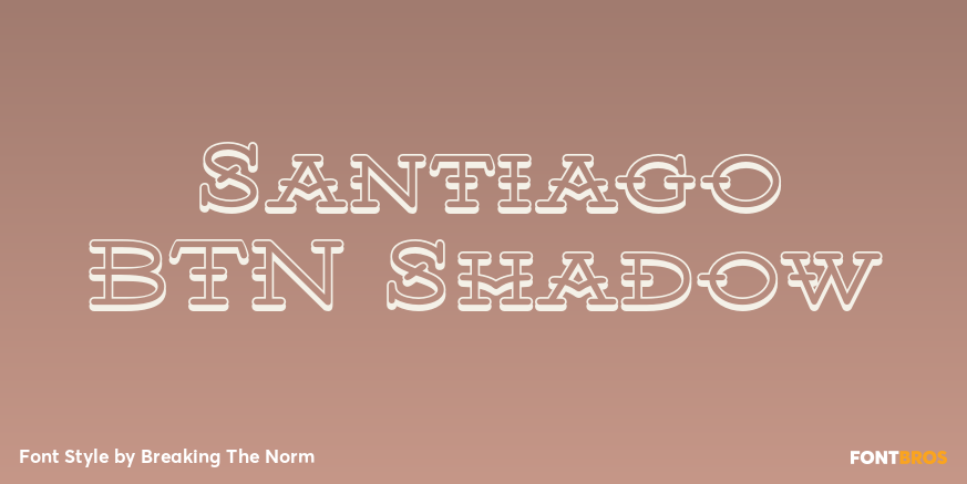 Santiago BTN Shadow Poster