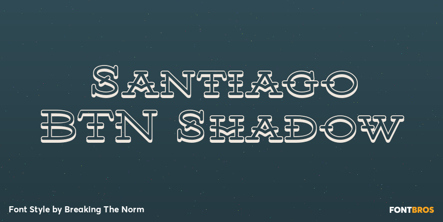 Santiago BTN Shadow Poster