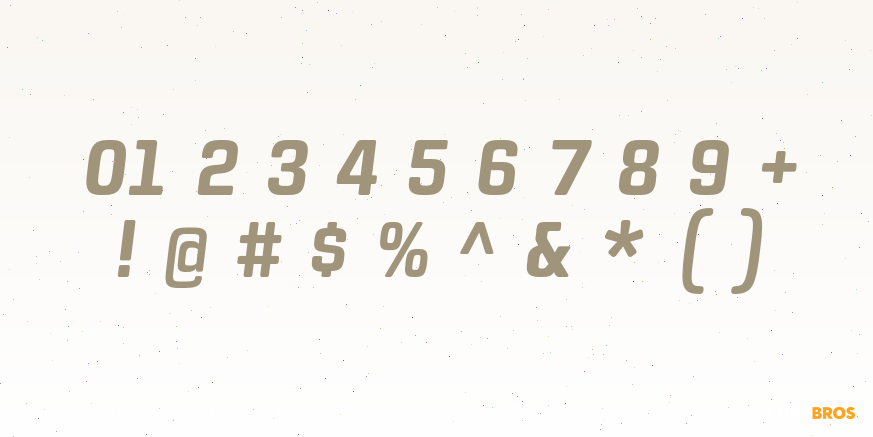 From the Internet Bold Italic Font Poster #1