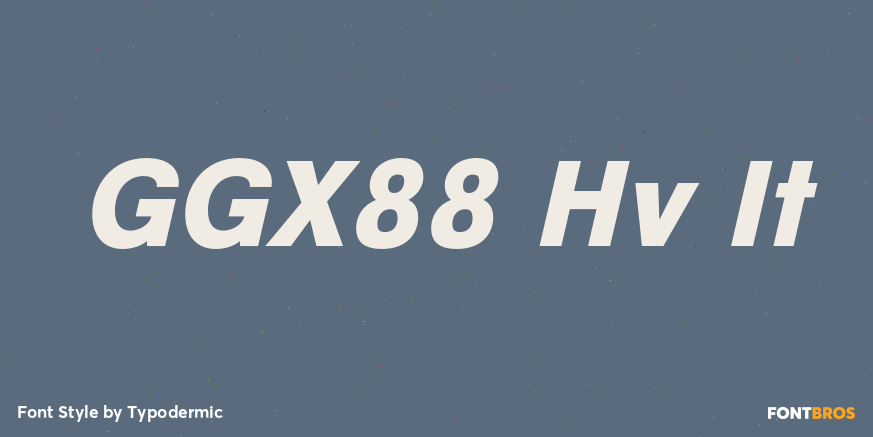 GGX88 Hv It Poster