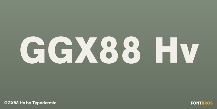 GGX88 Hv Poster