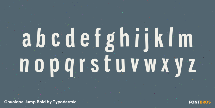 Gnuolane Jump Bold Font Poster #3