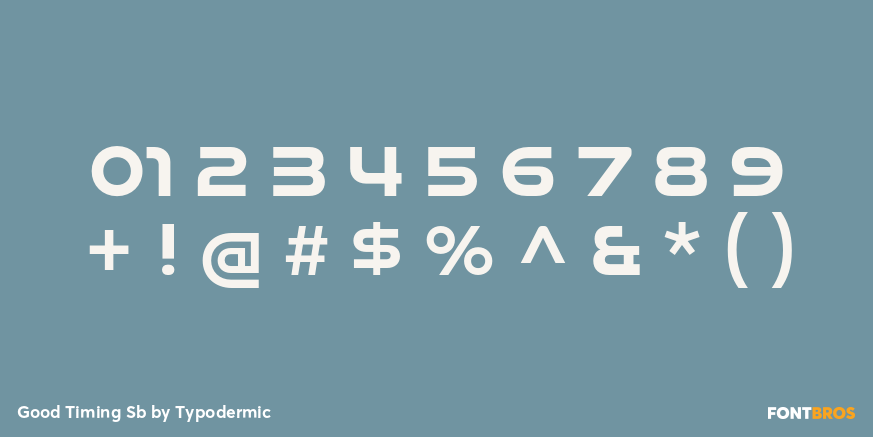 Good Timing Sb Font Poster #4
