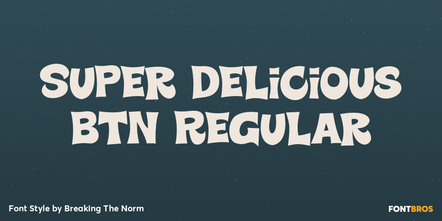 Super Delicious BTN Regular Poster