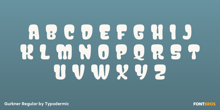 Gurkner Regular Font Poster #2