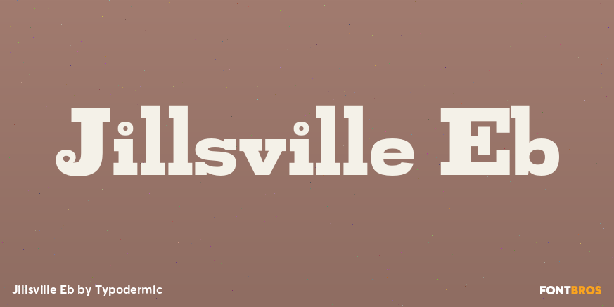 Jillsville Eb Font Poster #1