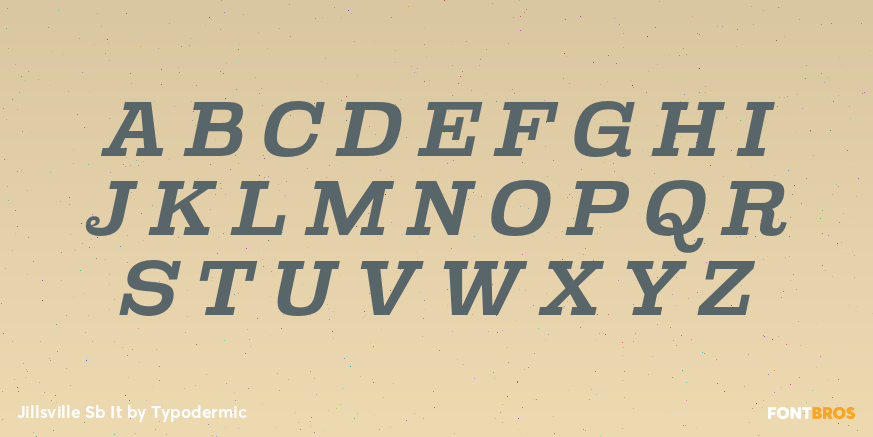 Jillsville Sb It Font Poster #2