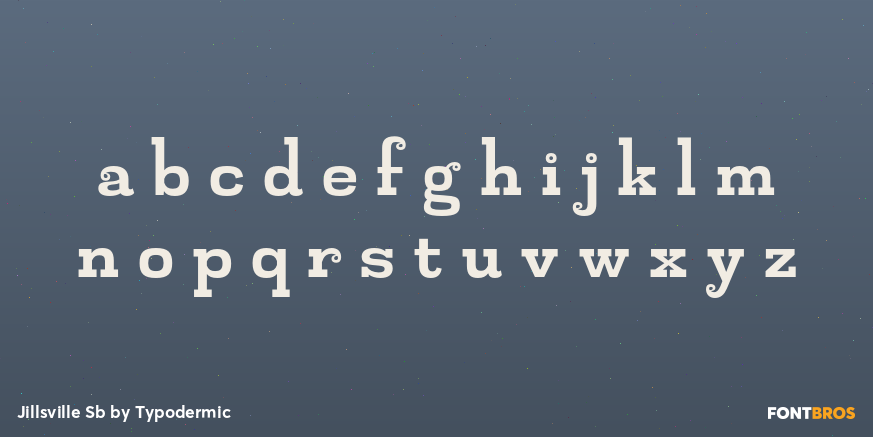 Jillsville Sb Font Poster #3
