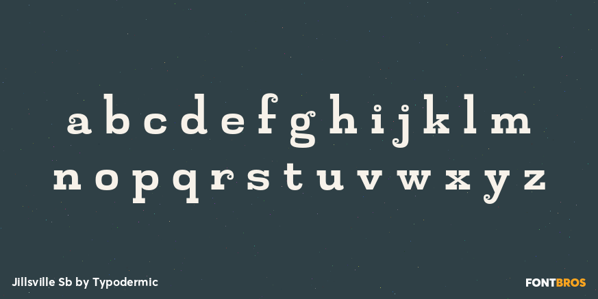 Jillsville Sb Font Poster #1