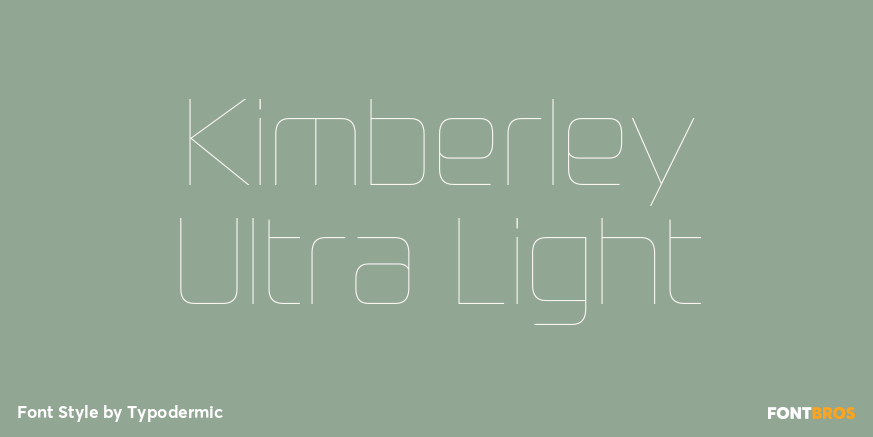 Kimberley Ultra Light Poster