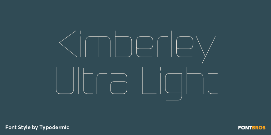 Kimberley Ultra Light Poster