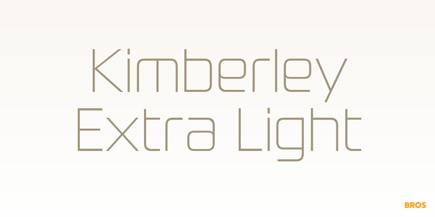 Kimberley Extra Light Poster