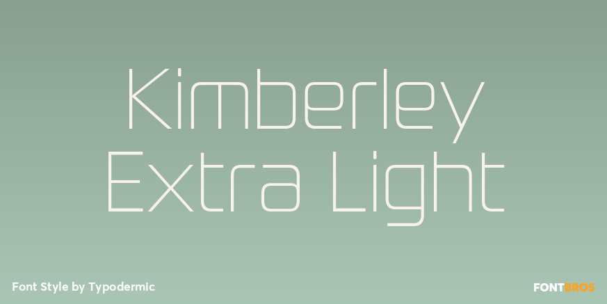 Kimberley Extra Light Poster