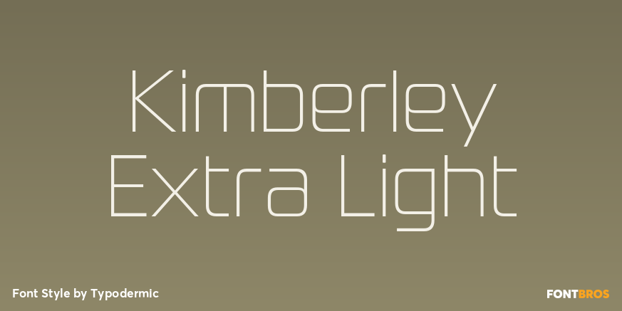 Kimberley Extra Light Poster