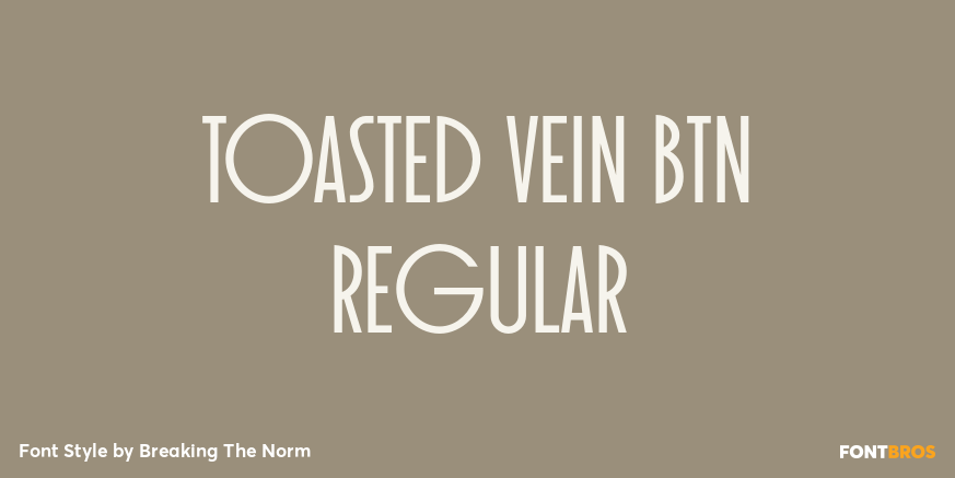 Toasted Vein BTN Regular Poster