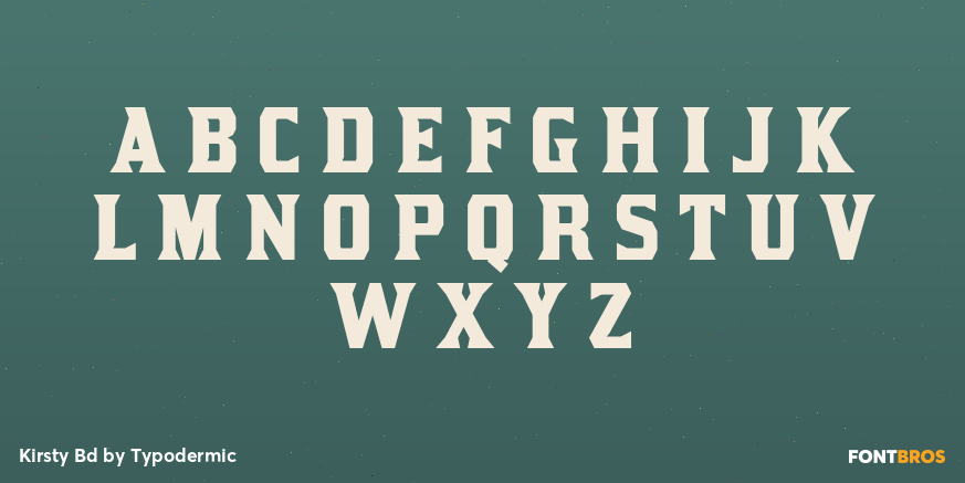 Kirsty Bd Font Poster #2