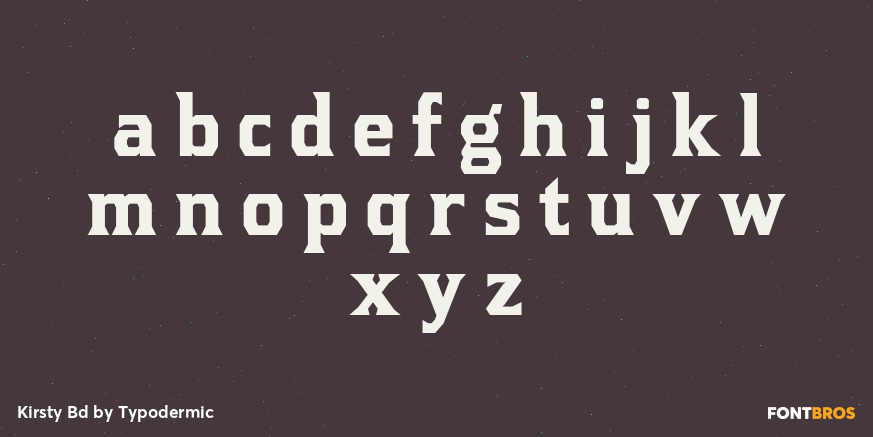 Kirsty Bd Font Poster #3