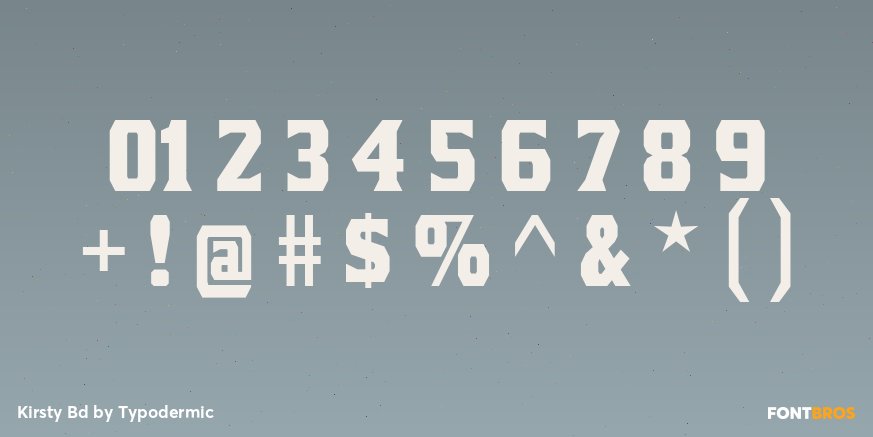 Kirsty Bd Font Poster #4