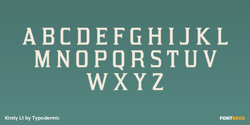Kirsty Lt Font Poster #1
