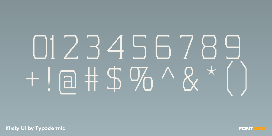 Kirsty Ul Font Poster #1