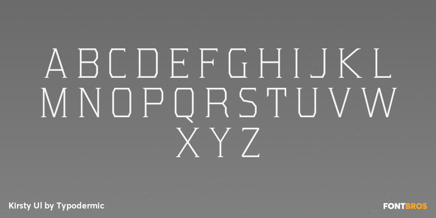 Kirsty Ul Font Poster #2