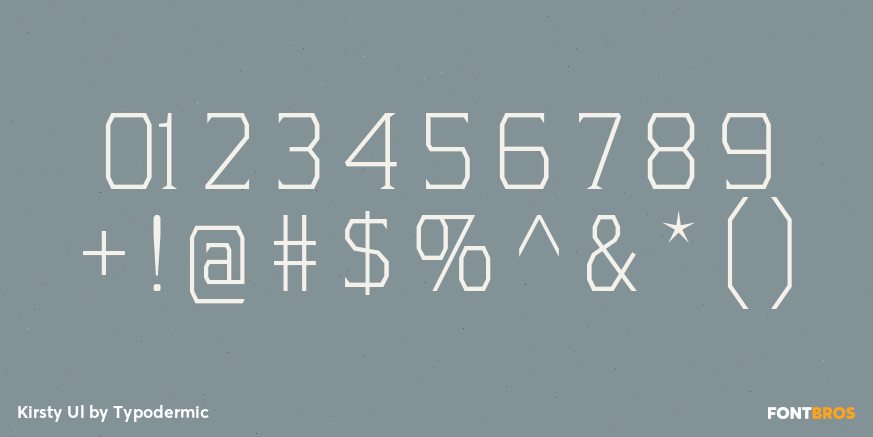 Kirsty Ul Font Poster #4