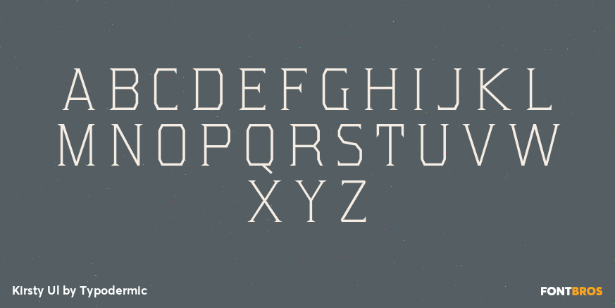 Kirsty Ul Font Poster #1