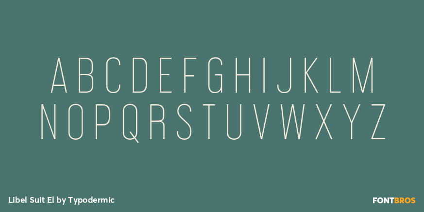 Libel Suit El Font Poster #2