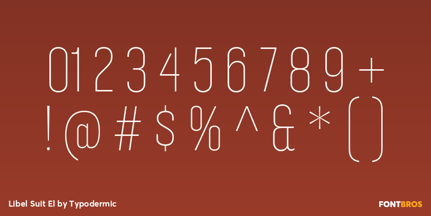 Libel Suit El Font Poster #4