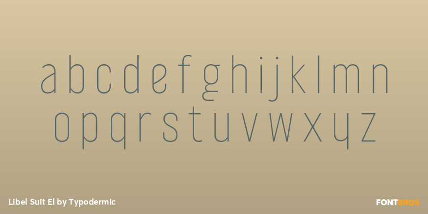 Libel Suit El Font Poster #1