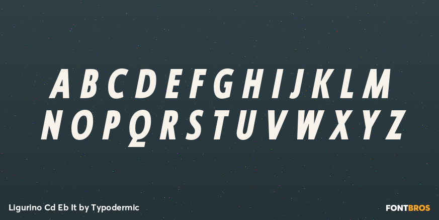 Ligurino Cd Eb It Font Poster #1