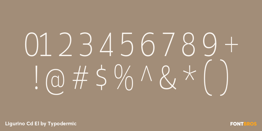 Ligurino Cd El Font Poster #1