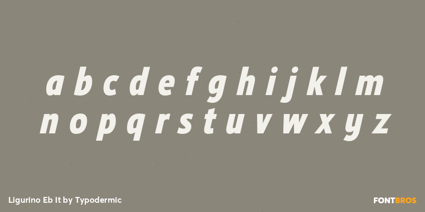 Ligurino Eb It Font Poster #1