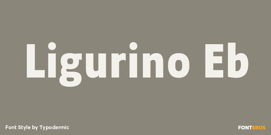 Ligurino Eb Font Poster #1