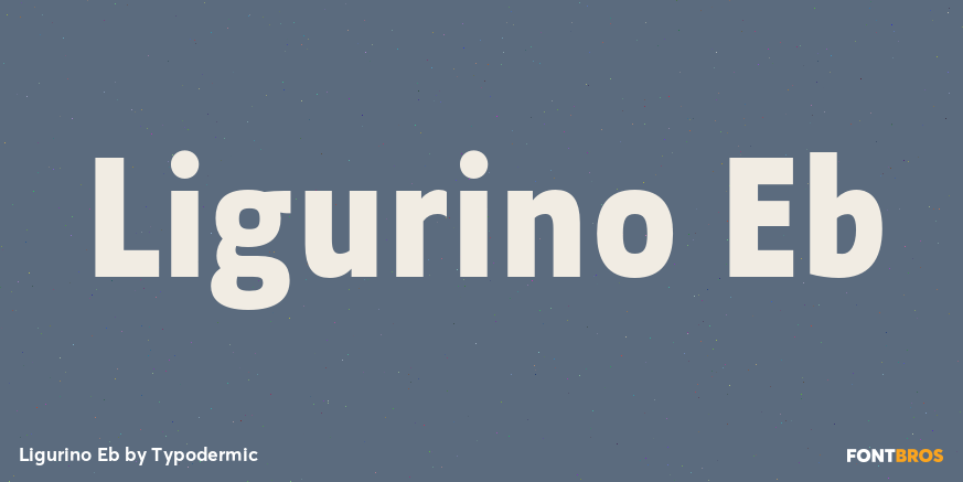 Ligurino Eb Font Poster #1