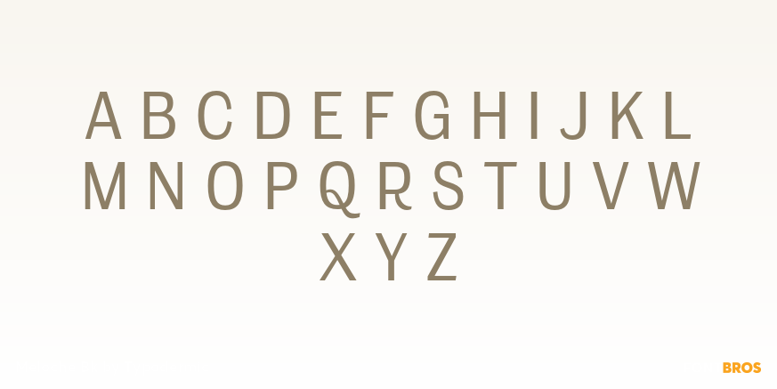 Meloche Bk Font Poster #2