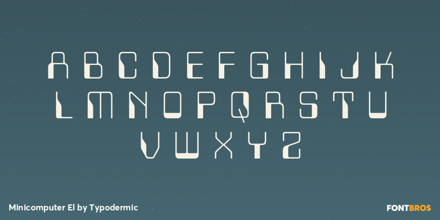 Minicomputer El Font Poster #2