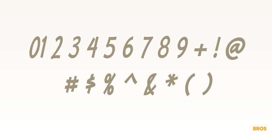 Mufferaw Cd Rg It Font Poster #4