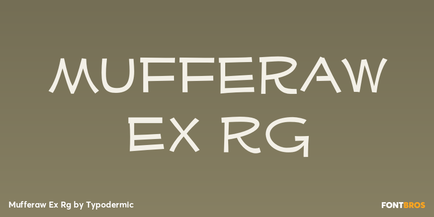 Mufferaw Ex Rg Font Poster #1