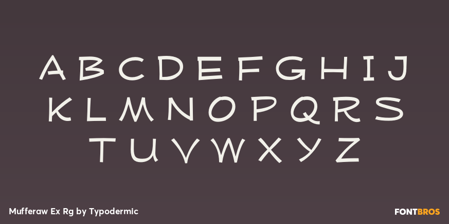 Mufferaw Ex Rg Font Poster #1