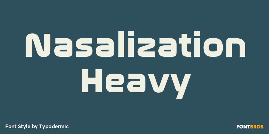 Nasalization Heavy Poster