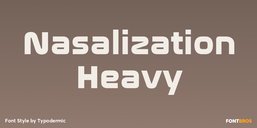 Nasalization Heavy Poster