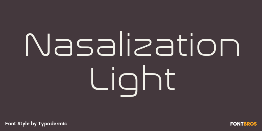 Nasalization Light Poster