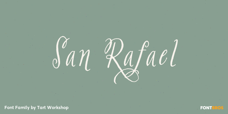 San Rafael Font Family