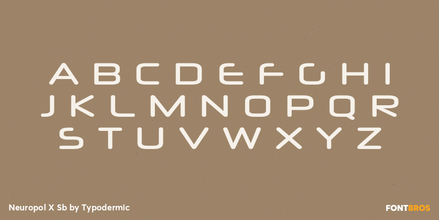 Neuropol X Sb Font Poster #2