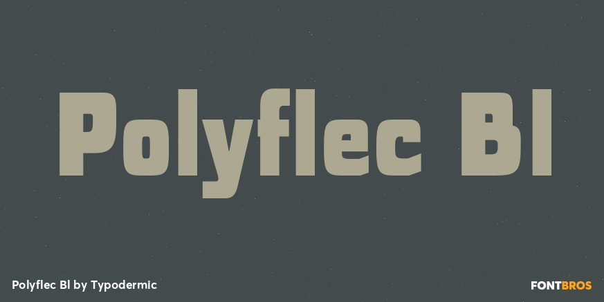 Polyflec Bl Font Poster #1